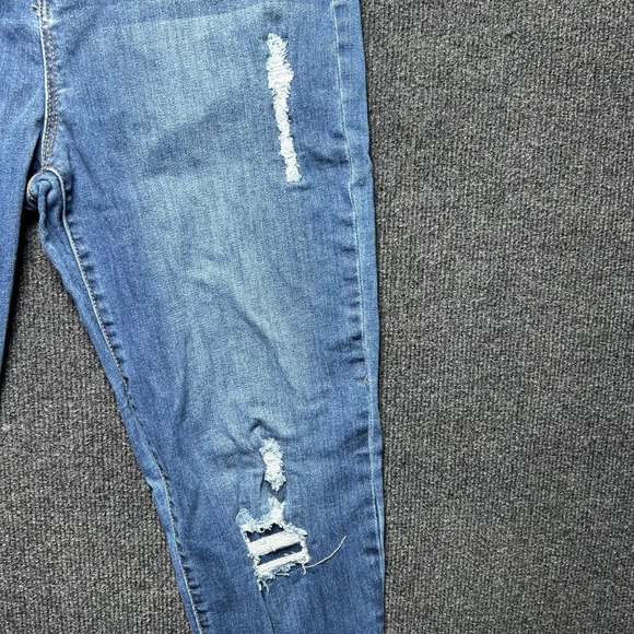 Liverpool The Skinny Distressed Jeans Blue Smithtown Dest Womens Size 10/30 - Picture 5 of 8